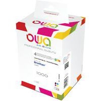 Pack4 cartouche remanufacturée BROTHER LC1000 - 4 couleurs - Image principale
