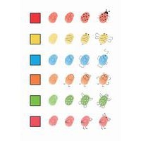 Set de 12 mini encreurs 4 x 4 cm - Image 2