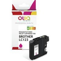 Cartouche d'encre remanufacturée BROTHER LC123 - Magenta - Image principale