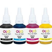Bouteilles d'encre pour Epson 664 - 4 couleurs - Image principale