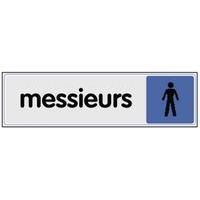 Panneau de signalisation en plexiglas - Toilettes hommes - Image principale