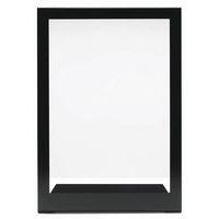 Présentoir A4 avec cadre noir - Image principale