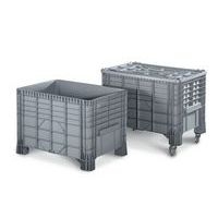 Couvercle pour bac gerbable 550 l gris - Image 5