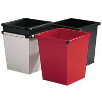 Poubelle carrée en métal - Image 2