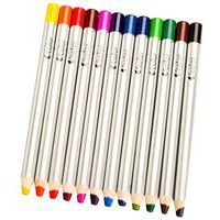 Boîte 12 crayons couleur effaçables gros module 3 en 1 - Image 2