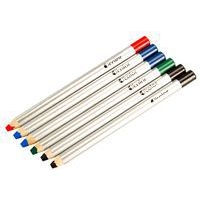 Boîte 6 crayons marqueurs effaçables gros module 3 en 1 - Image 2