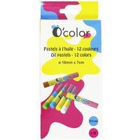 Boite 12 pastels à l'huile Ø 10mm longueur 70mm - Image 5