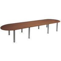 Table Ovale Conseil 4, 6 ou 8 pieds tube - Image 3
