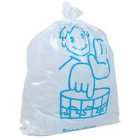 Sac poubelle blanc otje - épais et réutilisable - Image 4