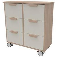 Meuble 6 tiroirs sur roulettes Filou - Manutan Expert - Image 6
