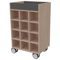 Meuble range doudous Filou gris onyx - Image principale