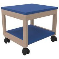 Tabouret adulte mobile Filou bleu delft - Image principale