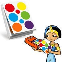 Recharge 360 gommettes rondes 40mm (multicouleurs) - Image principale