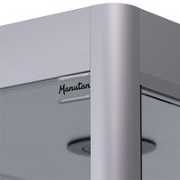 Vitrine d'exposition - 500 x 500 x 2000 mm - Manutan Expert - Image 4