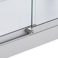 Vitrine d'exposition - 800 x 400 x 2000 mm - Manutan Expert - Image 4