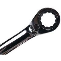 Jeu de 9 clés mixtes à cliquet réversible - Manutan - Image 2