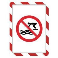 Pochette-cadre d'affichage sécurité - Dos adhésif repositionnable A4 - Image 2