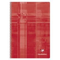 Cahier reliure intégrale 21x29,7cm 100p ligné + marge - Image 4