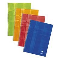 Cahier reliure intégrale 21x29,7cm 100p Q.5x5 en plein + marge - Image 4