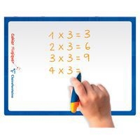 Cahier Magique  couverture ardoise double face effaçable piqué blanc 24x32cm 48p séyès - Image 10