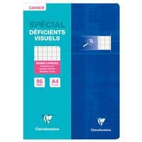 Cahier piqué déficients visuels 21x29,7cm 96p séyès noir 2,5mm 10/10 - Image 7