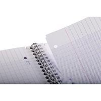 Cahier reliure intégrale 22,5x29,7cm 160p séyès perfo4 trous - Image 5