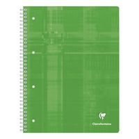 Cahier reliure intégrale 22,5x29,7cm 160p Q.5x5 perfo4 trous - Image 2
