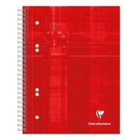 Cahier reliure intégrale 16x21cm 160p 5x5 perfo6 trous - Image 4