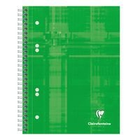 Cahier reliure intégrale 16x21cm 160p ligné perfo6 trous - Image 2