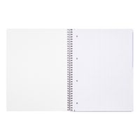 Duo Book reliure intégrale 22,5x29,7cm 80p Q.5x5 + 80p Ligné perfo4 trous - Image 3