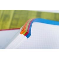Bind'O Block 22,5x29,7cm 160p Q.5x5 cadré  4 couleurs de bandes perfo4 trous - Image 9