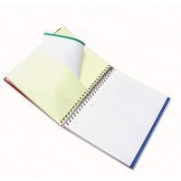 Bind'O Block 22,5x29,7cm 240p Q.5x5 cadré + 1 pochette 4 couleurs de bandes perfo4 trous - Image 5