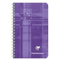 Carnet reliure intégrale 7,5x12cm 100p ligné - Image 5