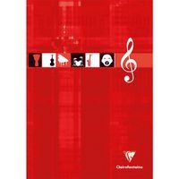 Bloc Musique encollé 21x29,7cm 100p - Image 2