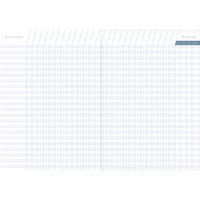 Agenda de bord 6 colonnes (36 cases/semaine) piqué 21x29,7cm 72p modèle allégé - Image 6