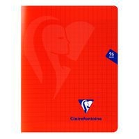 Mimesys cahier piqué polypro 17x22cm 96p séyès coloris assortis - Image 5