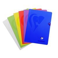 Mimesys cahier piqué polypro 21x29,7cm 80p Q.5x5 + marge coloris assortis - Image 5