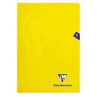 Mimesys cahier piqué polypro 21x29,7cm 96p Q.5x5 coloris assortis - Image 3