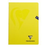 Mimesys cahier piqué polypro 21x29,7cm 80p ligné + marge coloris assortis - Image 7