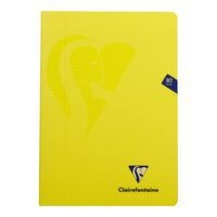 Mimesys cahier piqué polypro 21x29,7cm 96p Q.4x4 + marge coloris assortis - Image 2