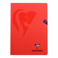 Mimesys cahier piqué polypro 21x29,7cm 120p Q.10x10 + marge coloris assortis - Image 5