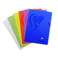 Mimesys cahier piqué polypro 21x29,7cm 120p Q.5x5 + marge coloris assortis - Image 5