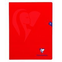 Mimesys cahier piqué polypro 24x32cm 96p séyès coloris assortis - Image 3