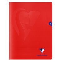 Mimesys cahier piqué polypro 24x32cm 96p Q.5x5 coloris assortis - Image 5
