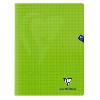 Mimesys cahier piqué polypro 24x32cm 96p Q.5x5 coloris assortis - Image 2