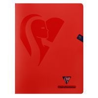 Mimesys cahier piqué polypro 24x32cm 96p Q.5x5 + marge coloris assortis - Image 3