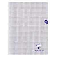 Mimesys cahier piqué polypro 24x32cm 140p Q.5x5 coloris assortis - Image 3