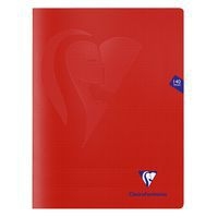 Mimesys cahier piqué polypro 24x32cm 140p Q.5x5 coloris assortis - Image 2