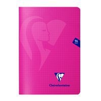 Mimesys carnet piqué polypro 14,8x21cm 96p Q.5x5 coloris assortis - Image 2