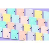 Mimesys PASTEL cahier piqué polypro 21x29,7cm 96p Q.5x5 coloris assortis - Image 9